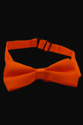 Noeud papillon orange fluo UV