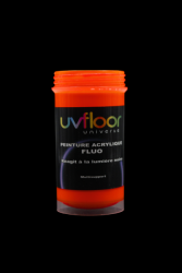 Peinture fluorescente 100ml UV active ORANGE