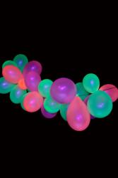  Ballons fluo multicolore Ø 23cm lot de 100