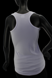 Débardeur sport blanc femme XS