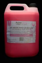Liquide à bulles rose fluo UV