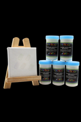 Pack peinture Invisible 100ml UV active