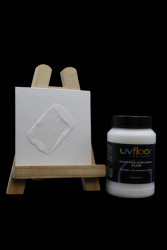 Peinture fluorescente 250ml UV active BLANCHE