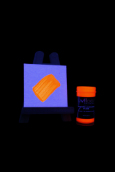 Peinture fluorescente 100ml UV active ORANGE