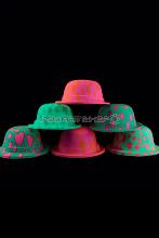 chapeau melon fluo