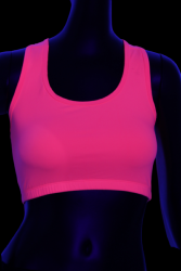 Brassire sport rose fluo S