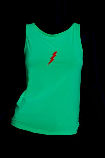 Débardeur vert fluo UV