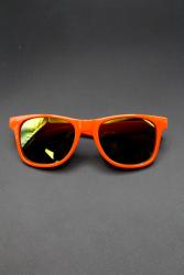 Lunettes orange fluo UV années 80