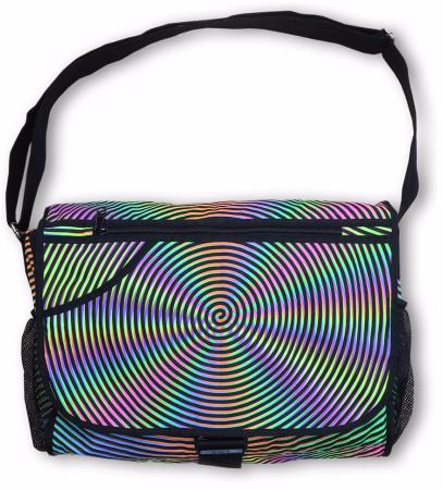 Sac à bandoulière UV motif Psy Headspin