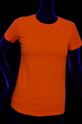 T-shirt sport orange fluo femme XS