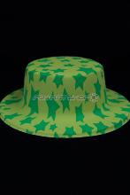 chapeau canotier fluo