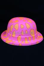 chapeau melon fluo
