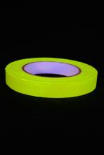 Gaffer jaune fluo 19mm x 25m plastifié