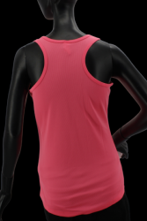 Débardeur femme sport rose fluo UV S