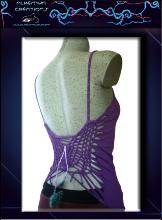 Top « Plumes » #1 Taille S/M