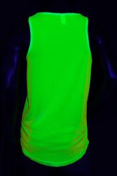 Débardeur sport vert fluo homme XL