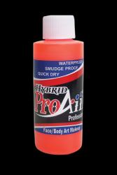 Fard liquide pour arographe ProAiir HYBRID Orange Fluo - 2oz (60 ml) - Waterproof