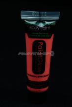 Maquillage fluo phospho rouge