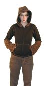 Veste Fille Gado Gado Vienna Combi Black Brown