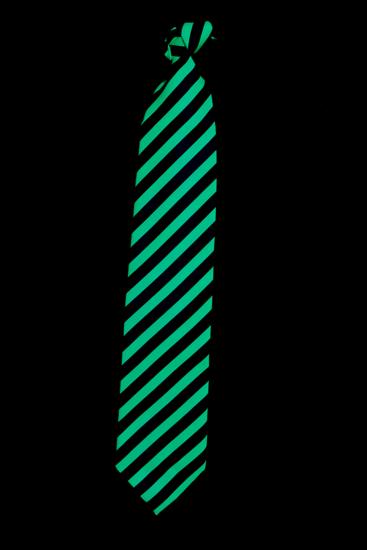 Cravate vert fluo UV  rayée