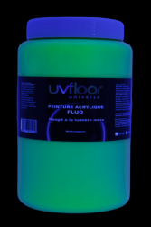 Peinture fluorescente 1L UV active VERT
