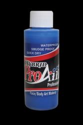 Fard liquide pour arographe ProAiir HYBRID Bleu Fluo - 2oz (60 ml) - Waterproof