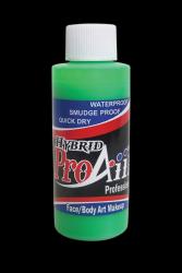Fard liquide pour aérographe ProAiir HYBRID Vert Fluo - 2oz (60 ml) - Waterproof