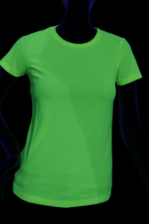 T-shirt sport jaune fluo femme XS