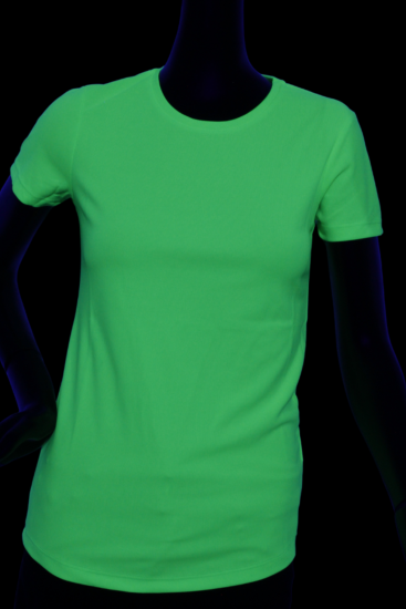 T-shirt sport vert fluo femme XS