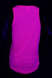 Débardeur sport rose fluo homme L