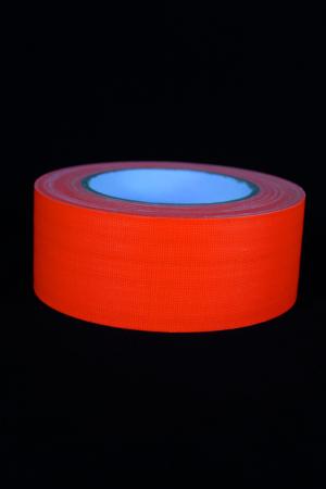 Gaffer fluo orange 50mm x 25m plastifié ECO