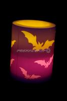 Set de 4 bougeoirs LED thème Halloween