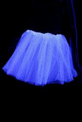 Tutu blanc fluo 40 cm