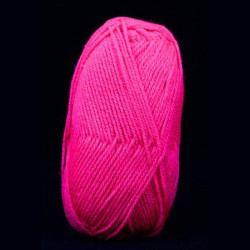 Laine fluo UV neon Rose