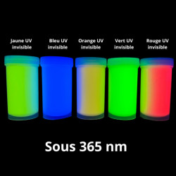 peinture UV  invisible orange 100ml