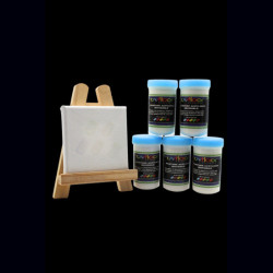 Pack peinture Invisible 100ml UV active