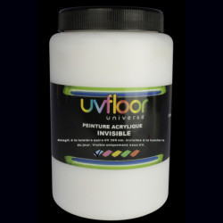 Peinture UV  invisible 1 litre Blue