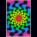 Blacklight Poster : Psychedelic Swirls 
