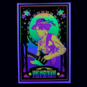 Poster fluo : Jimi Hendrix