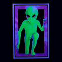 Poster fluo : Alien Visitor