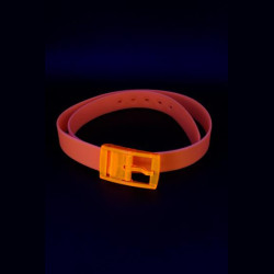 Ceinture orange fluo large 