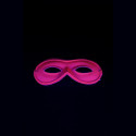 Masque rose fluo loup