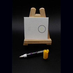 Marqueur invisible UV Permanent Jaune ClearUVColor®