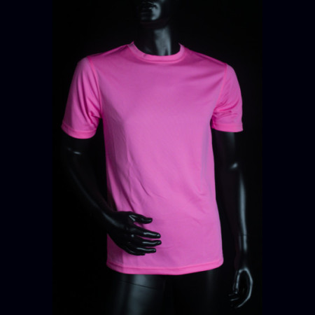 T-shirt homme sport rose fluo UV