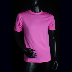 T-shirt homme sport rose fluo UV