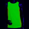 Débardeur homme sport vert fluo UV