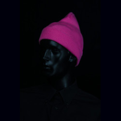 Bonnet rose fluo UV