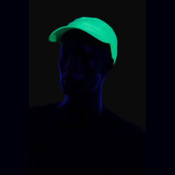 Casquette verte fluo UV