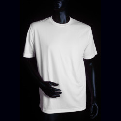 T-shirt sport blanc homme UV