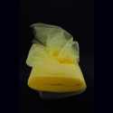 Tulle fluorescent JAUNE ORANGE au mètre